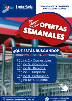 Catálogo Santa Maria en Rafaela | Ofertas Santa Maria | 2025-10-20T00:00:00.000Z - 2025-10-25T00:00:00.000Z
