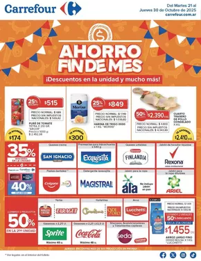 Catálogo Carrefour en San Miguel de Tucumán | Carrefour Hiper 21 Octubre | 2025-10-21T00:00:00.000Z - 2025-10-31T00:00:00.000Z
