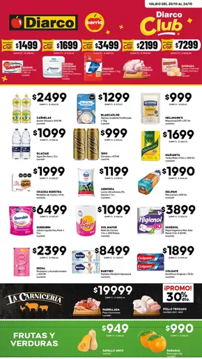 Catálogo Diarco en Tortuguitas | OFERTAS DIARCO BARRIO | 2025-10-20T00:00:00.000Z - 2025-10-24T00:00:00.000Z