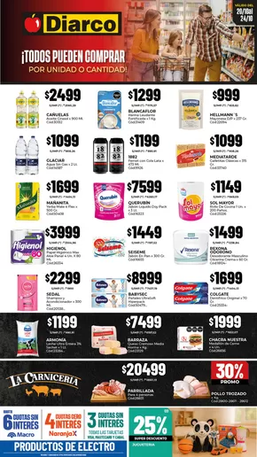 Catálogo Diarco en Rafaela | OFERTAS PUEBLO INTERIOR | 2025-10-20T00:00:00.000Z - 2025-10-24T00:00:00.000Z