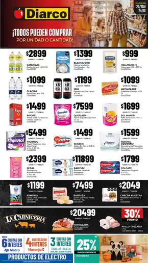 Catálogo Diarco en Tortuguitas | OFERTAS PUEBLO SUR | 2025-10-20T00:00:00.000Z - 2025-10-24T00:00:00.000Z