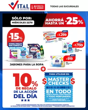 Catálogo Supermayorista Vital en Neuquén | Solo por  | 2025-10-22T00:00:00.000Z - 2025-11-05T00:00:00.000Z