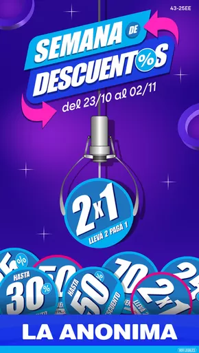 Catálogo La Anonima en Puerto Madryn | Semana de descuentos | 2025-10-23T00:00:00.000Z - 2025-11-06T00:00:00.000Z
