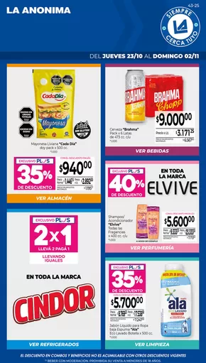 Catálogo La Anonima en Neuquén | Insuperables | 2025-10-23T00:00:00.000Z - 2025-11-06T00:00:00.000Z