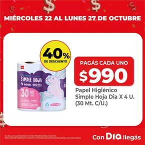 Catálogo Supermercados DIA en Santa Fe | Ofertas y promociones actuales | 2025-10-23T00:00:00.000Z - 2025-11-06T00:00:00.000Z