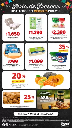 Catálogo Hiper Libertad en Santa Fe | Ofertas principales para todos los clientes | 2025-10-23T00:00:00.000Z - 2025-11-06T00:00:00.000Z