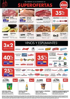 Catálogo Disco | Ofertas | Bs. As. y Santa Fé | 2025-10-23T00:00:00.000Z - 2025-10-26T00:00:00.000Z