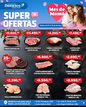 Ofertas Supermercados Damesco