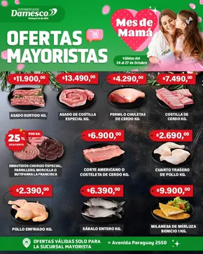 Catálogo Supermercados Damesco en Resistencia | Excelente oferta para todos los clientes | 2025-10-25T00:00:00.000Z - 2025-11-08T00:00:00.000Z