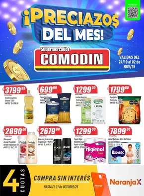 Catálogo Supermercados Comodin en Resistencia | Ofertas exclusivas para nuestros clientes | 2025-10-25T00:00:00.000Z - 2025-11-08T00:00:00.000Z