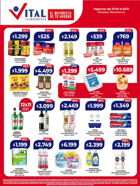 Catálogo Supermayorista Vital | Excelente oferta para todos los clientes | 2025-10-27T00:00:00.000Z - 2025-11-10T00:00:00.000Z