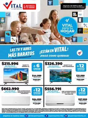 Catálogo Supermayorista Vital en Pilar (Buenos Aires) | Ofertas especiales atractivas para todos | 2025-10-27T00:00:00.000Z - 2025-11-10T00:00:00.000Z