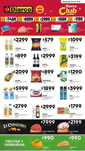 Catálogo Diarco en Veintiocho de Noviembre | OFERTAS DIARCO BARRIO | 2025-10-27T00:00:00.000Z - 2025-10-31T00:00:00.000Z