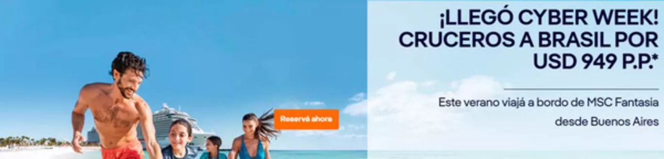 Catálogo MSC Cruceros en San José (Entre Ríos) | Promoción! | 2025-10-30T00:00:00.000Z - 2025-11-14T00:00:00.000Z