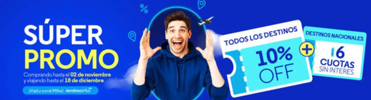 Catálogo Aerolineas Argentinas en San José (Entre Ríos) | Super Promo! | 2025-11-02T00:00:00.000Z - 2025-12-18T00:00:00.000Z