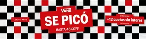 Catálogo Vans | Promoción! Hasta 45% off | 2025-10-30T00:00:00.000Z - 2025-11-14T00:00:00.000Z