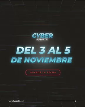 Catálogo Fussetti | Cyber Fussetti | 2025-11-03T00:00:00.000Z - 2025-11-05T00:00:00.000Z