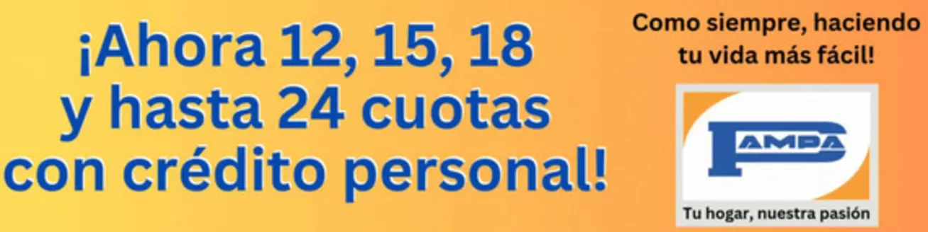 Catálogo Pampa Hogar en Martínez | Promociónes! | 2025-10-30T00:00:00.000Z - 2025-11-18T00:00:00.000Z
