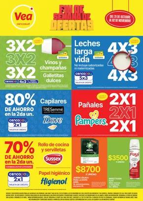 Catálogo Supermercados Vea en Caseros | Ofertas fin de semana Cuyo  | 2025-10-31T00:00:00.000Z - 2025-11-02T00:00:00.000Z