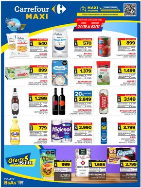 Catálogo Carrefour Maxi en Recoleta | OFERTAS SEMANALES | 2025-10-27T00:00:00.000Z - 2025-11-02T00:00:00.000Z
