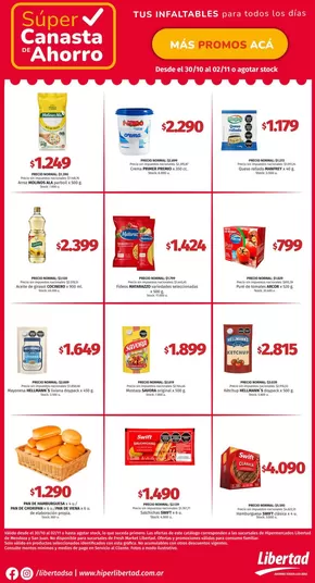 Catálogo Hiper Libertad en Recoleta | Ofertas especiales atractivas para todos | 2025-10-30T00:00:00.000Z - 2025-11-02T00:00:00.000Z