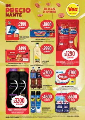 Catálogo Supermercados Vea en Mercedes (Corrientes) | Descubre ofertas atractivas | 2025-11-04T00:00:00.000Z - 2025-11-10T00:00:00.000Z