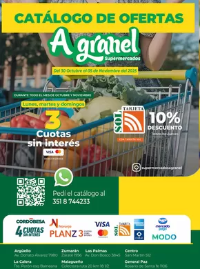 Catálogo Supermercados A Granel en Caseros | Catálogo de ofertas | 2025-11-05T00:00:00.000Z - 2025-11-05T00:00:00.000Z