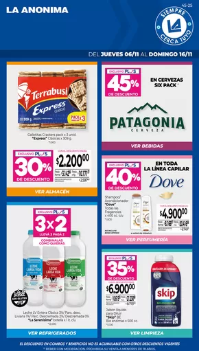 Catálogo La Anonima en Avellaneda (Buenos Aires) | Insuperables | 2025-11-06T00:00:00.000Z - 2025-11-16T00:00:00.000Z