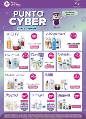 Catálogo Punto de Salud en Rada Tilly | Punto Cyber | 2025-11-06T00:00:00.000Z - 2025-11-10T00:00:00.000Z