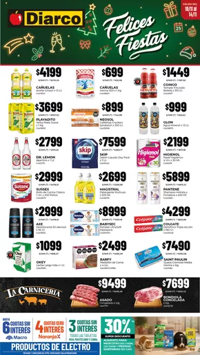 Catálogo Diarco en Río Tercero | OFERTAS PUEBLO INTERIOR | 2025-11-10T00:00:00.000Z - 2025-11-14T00:00:00.000Z