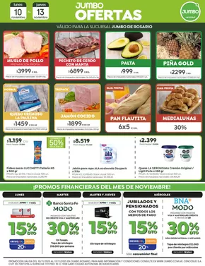 Catálogo Jumbo en Río Tercero | Ofertas | Rosario | 2025-11-10T00:00:00.000Z - 2025-11-13T00:00:00.000Z