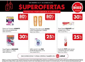 Catálogo Disco en Villa del Rosario | Especial Perfumería y Limpieza  | 2025-11-11T00:00:00.000Z - 2025-12-01T00:00:00.000Z