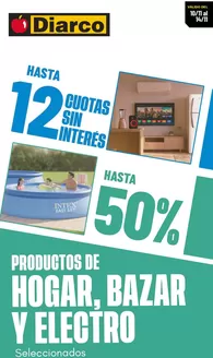 Catálogo Diarco en Villa Elisa (Entre Ríos) | OFERTAS HOGAR, BAZAR Y ELECTRO | 2025-11-10T00:00:00.000Z - 2025-11-14T00:00:00.000Z