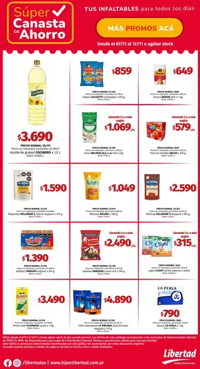 Catálogo Hiper Libertad en Villa del Rosario | Descuentos y promociones | 2025-11-07T00:00:00.000Z - 2025-11-12T00:00:00.000Z