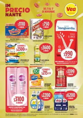 Catálogo Supermercados Vea en Villa del Rosario | oferta imPRECIOnante Córdoba | 2025-11-11T00:00:00.000Z - 2025-11-17T00:00:00.000Z