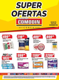 Catálogo Supermercados Comodin | Excelente oferta para todos los clientes | 2025-11-10T00:00:00.000Z - 2025-11-16T00:00:00.000Z