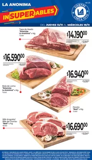 Catálogo La Anonima | Carnes, frutas y verduras | 2025-11-13T00:00:00.000Z - 2025-11-19T00:00:00.000Z