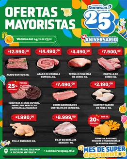 Catálogo Supermercados Damesco | Ofertas y promociones actuales | 2025-11-14T00:00:00.000Z - 2025-11-17T00:00:00.000Z