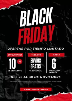 Catálogo Corium en Buenos Aires | Promoción! | 2025-11-25T00:00:00.000Z - 2025-11-30T00:00:00.000Z