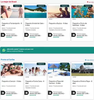 Catálogo Ati Viajes en Cipolletti | Paquetes turísticos | 2025-11-18T00:00:00.000Z - 2025-11-30T00:00:00.000Z