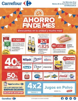 Catálogo Carrefour en Resistencia | Carrefour Hiper 19 Noviembre | 2025-11-19T00:00:00.000Z - 2025-11-26T00:00:00.000Z