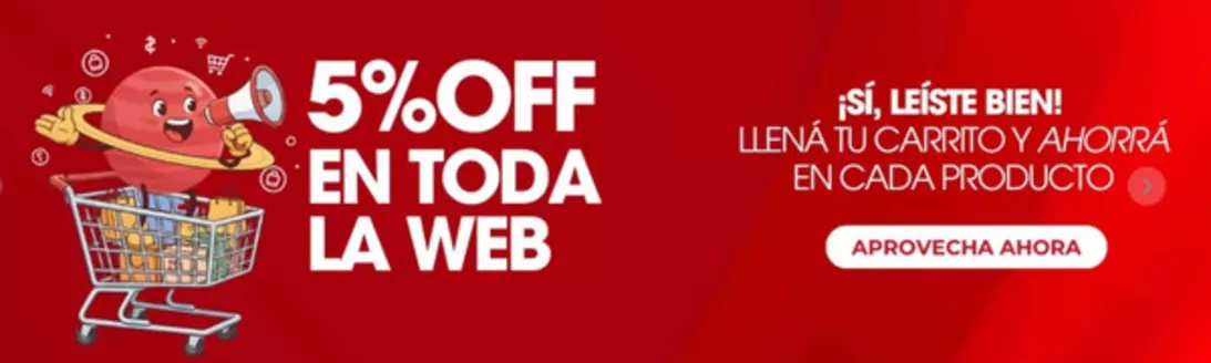 Catálogo Saturno Hogar en Oberá | Promoción 5% off en toda la web | 2025-11-19T00:00:00.000Z - 2025-11-28T00:00:00.000Z