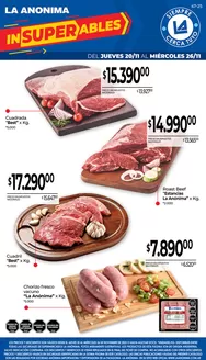 Catálogo La Anonima en Paraná | Carnes, frutas y verduras | 2025-11-20T00:00:00.000Z - 2025-11-26T00:00:00.000Z