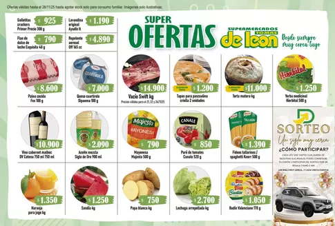 Catálogo Supermercado Tomas de Leon | Ofertas Supermercado Tomas de Leon | 2025-11-22T00:00:00.000Z - 2025-11-26T00:00:00.000Z