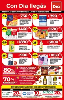 Catálogo Supermercados DIA | Ofertas principales para todos los cazadores de gangas | 2025-11-26T00:00:00.000Z - 2025-12-01T00:00:00.000Z