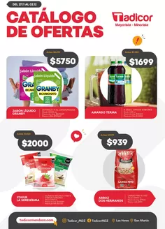 Catálogo Supermercados Tadicor en San Salvador (Entre Ríos) | Catálogo Supermercados Tadicor | 2025-11-27T00:00:00.000Z - 2025-12-02T00:00:00.000Z