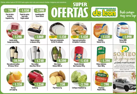 Catálogo Supermercado Tomas de Leon en General Pico | Ofertas Supermercado Tomas de Leon | 2025-11-29T00:00:00.000Z - 2025-12-03T00:00:00.000Z