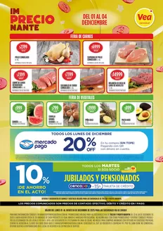 Catálogo Supermercados Vea en Paraná | Ofertas semanal Chubut | 2025-12-01T00:00:00.000Z - 2025-12-04T00:00:00.000Z