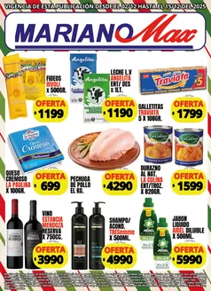 Catálogo Supermercados Mariano Max | Ofertas Supermercados Mariano Max | 2025-12-02T00:00:00.000Z - 2025-12-15T00:00:00.000Z