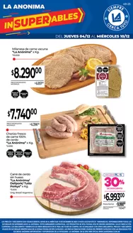 Catálogo La Anonima en San Carlos de Bariloche | Frescos | 2025-12-04T00:00:00.000Z - 2025-12-10T00:00:00.000Z